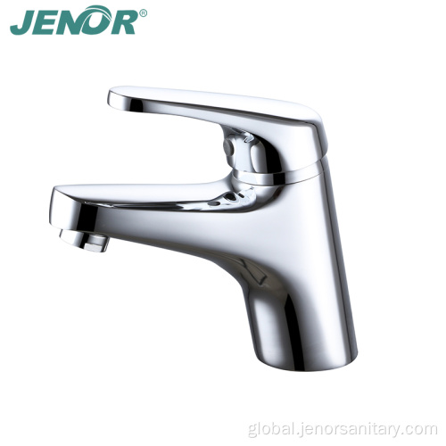 Brass Single Lever Mixer Bathroom Chrome Brass Basin Faucet Supplier